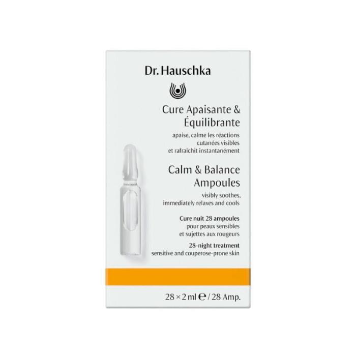 DR. HAUSCHKA nomierinošās un līdzsvarojošās ampulas 2 ml N28