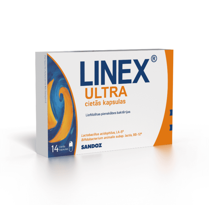 LINEX Ultra kapsulas N14