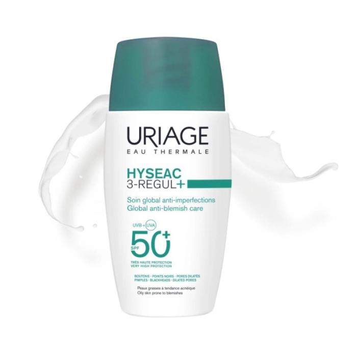 URIAGE Hyseac 3-Regul+ SPF50+ emulsija 50ml