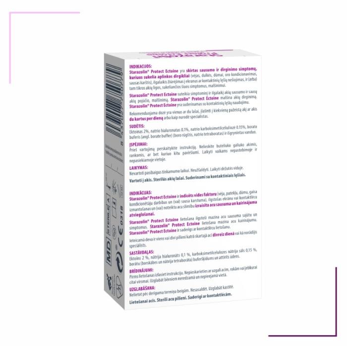 STARAZOLIN Protect Ectoine acu pilieni 10ml