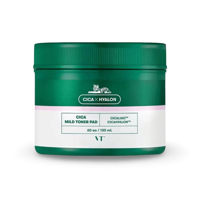 VT COSMETICS Cica Mild Toner spilventiņi N60