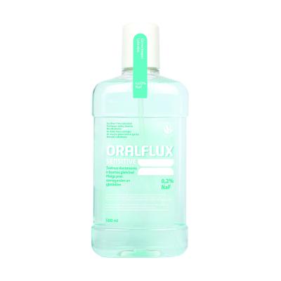 ORALFLUX Sensitive mutes skalojamais līdzeklis 500ml  