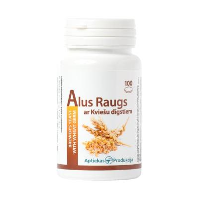 AP Alus Raugs ar Kviešu dīgstiem tabletes N100