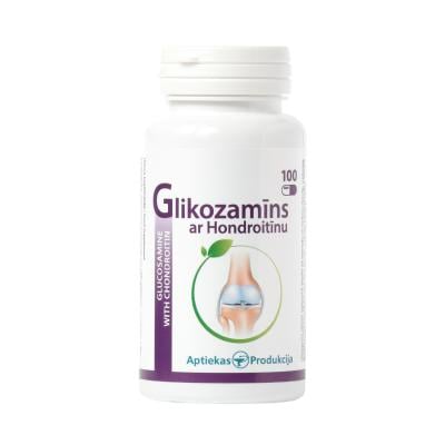 AP Glikozamīns ar Hondroitīnu kapsulas N100