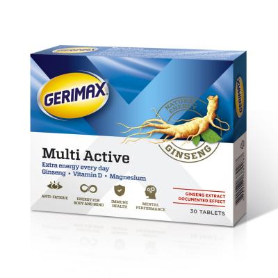 GERIMAX MULTI ACTIVE tabletes N30