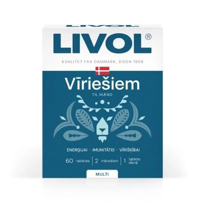 LIVOL Multi Vīriešiem tabletes N60