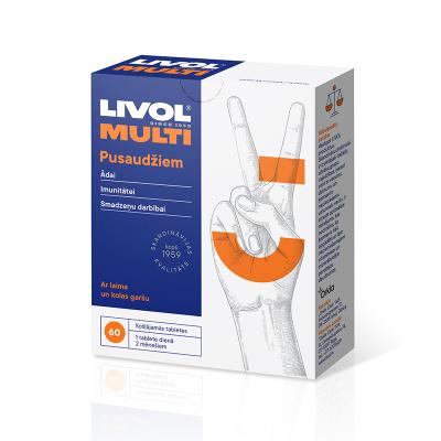 LIVOL MULTI Pusaudžiem tabletes N60