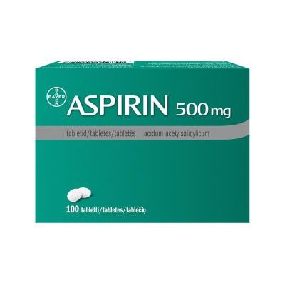 ASPIRIN 500mg tabletes N100