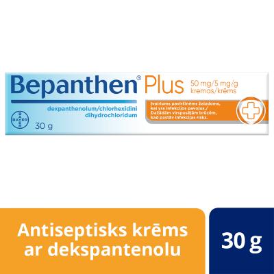 BEPANTHEN Plus 50 mg/5 mg/g krēms 30 g