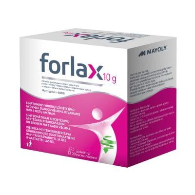 FORLAX 10 g pulveris N20