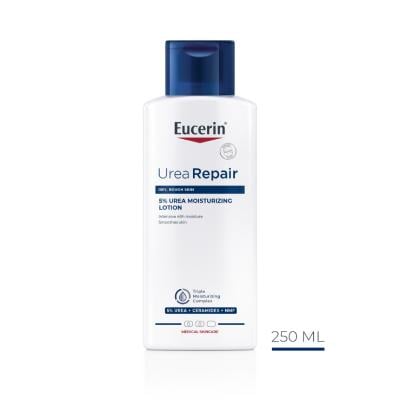 EUCERIN UreaRepair Plus 5% ķermeņa losjons 250 ml