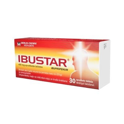IBUSTAR 400mg tabletes N30   
