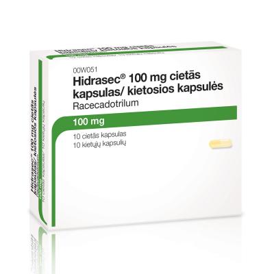 Hidrasec 100 mg cietās kapsulas N10