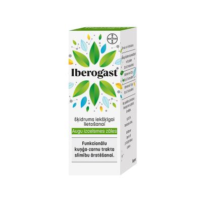 IBEROGAST šķidrums iekšķīgai lietošanai 20 ml