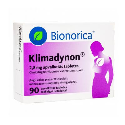 KLIMADYON 2,8mg apvalkotās tabletes N90