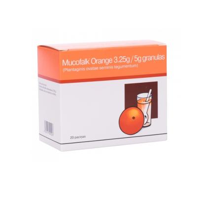 Mucofalk Orange 3,25 g/5 g granulas N20