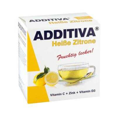 ADDITIVA ®Heiβer Zitrone + Vitamin C + Zinc + Vitamin D3 pulveris N10