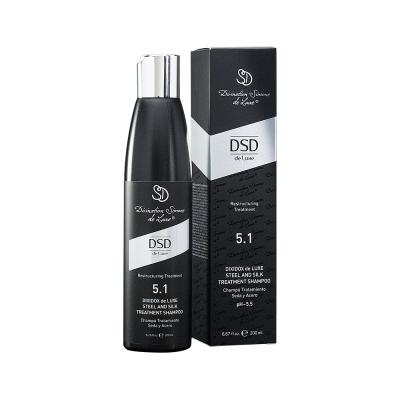5.1 DSD de Luxe Šampūns bojātas matu struktūras atjaunošanai 200 ml