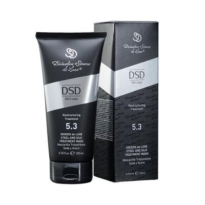 5.3 DSD de Luxe Maska bojātas matu struktūras uzlabošanai 200 ml