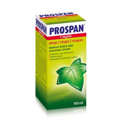 PROSPAN 7 mg/ml sīrups 100 ml 