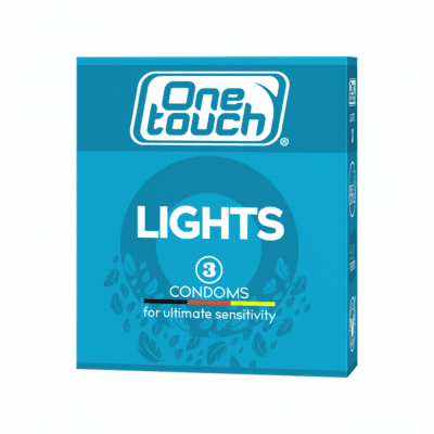 ONE TOUCH Lights prezervatīvi N3 
