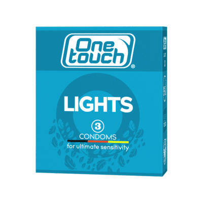 ONE TOUCH Lights prezervatīvi N3 
