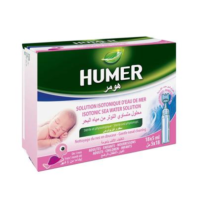 HUMER Unidoses ampulas 5 ml N18