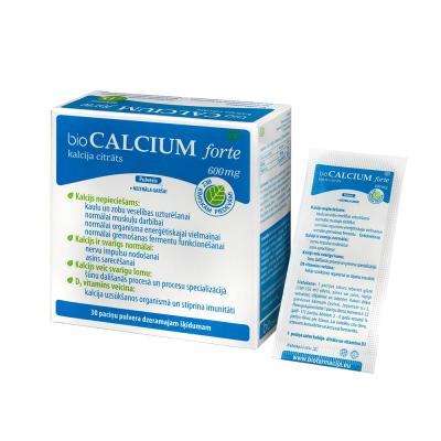 BIOFARMACIJA BIOCALCIUM Forte 600mg pulveris N30