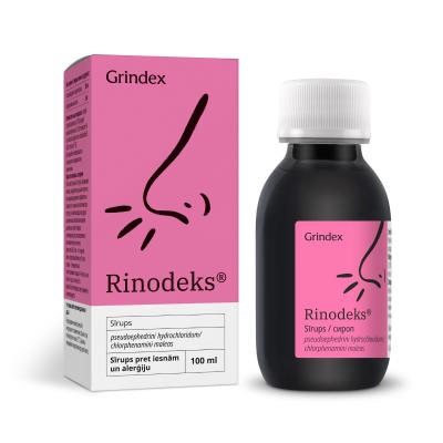 RINODEKS sīrups 100 ml