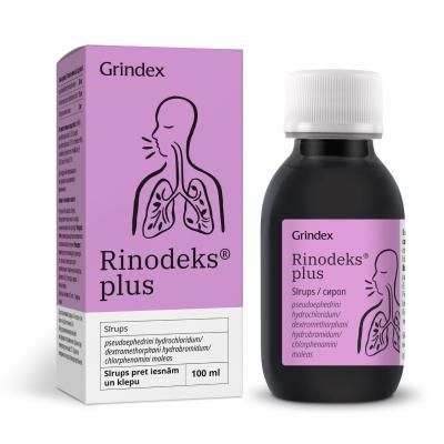 RINODEKS PLUS sīrups 100 ml
