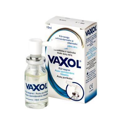 VAXOL ausu izsmidzināms līdzeklis 10ml