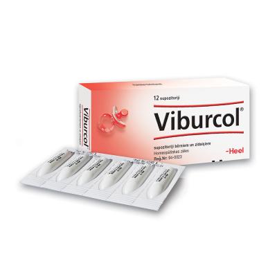 VIBURCOL supozitoriji bērniem un zīdaiņiem N12