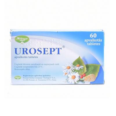 UROSEPT apvalkotās tabletes N60