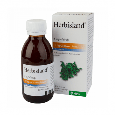 Herbisland 6 mg/ml sīrups 150 ml N1