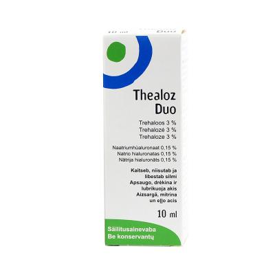 THEALOZ DUO acu pilieni 10 ml