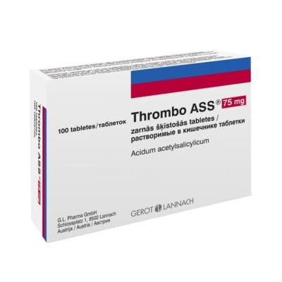 THROMBO ASS 75mg tabletes N100  