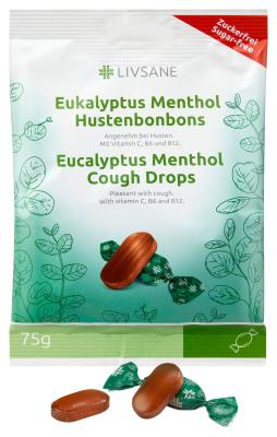 LIVSANE Eikaliptu-Mentola ledenes 75 g