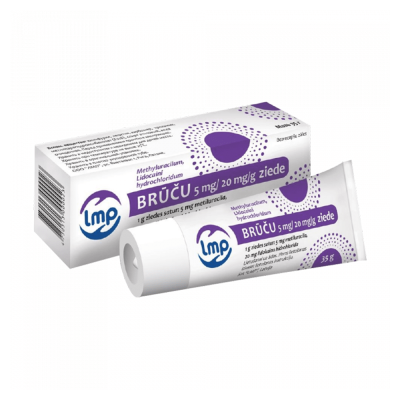  BRŪČU 5 mg/20 mg/g ziede 35 g