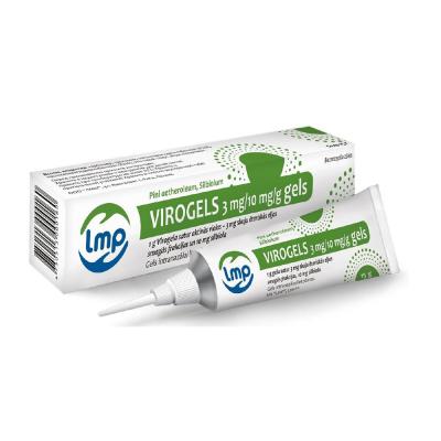 VIROGELS 3 mg/10 mg/g gels 15 g