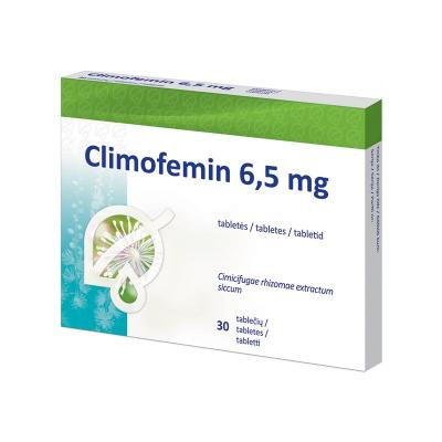 CLIMOFEMIN 6,5mg tabletes N30
