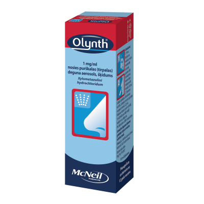 Olynth 1 mg/ml deguna aerosols, šķīdums N1