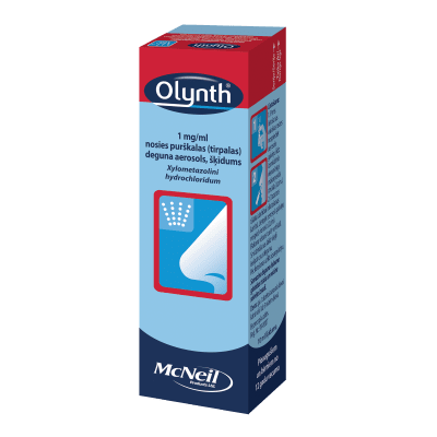 Olynth 1 mg/ml deguna aerosols, šķīdums N1