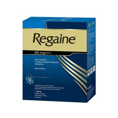 Regaine 50 mg/ml uz ādas lietojams šķīdums 60 ml