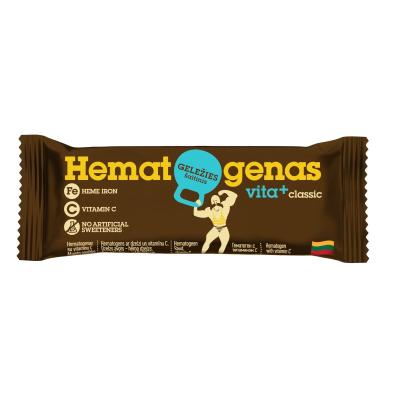 HEMOTEGENAS Vita+ ar dzelzi un vitamīnu C 50g