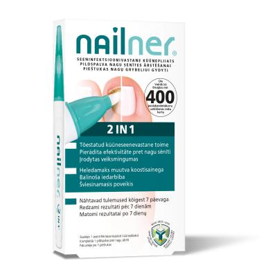 NAILNER 2in1 zīmulis pret nagu sēnīti 4ml