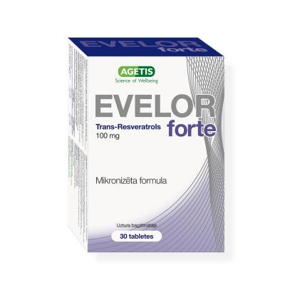 Evelor Forte 100mg tabletes N30