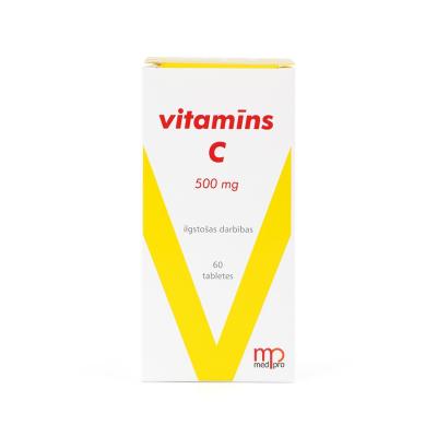 MEDPRO C vitamīns 500mg tabletes N60 
