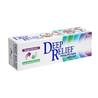 DEEP RELIEF 50 mg/30 mg/g gels N1