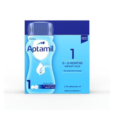 APTAMIL 1 gatavs piena maisījums (no dzimšanas) 200ml N2