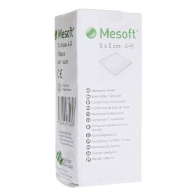 MESOFT salvetes nesterilas 5x5cm 100 gb.